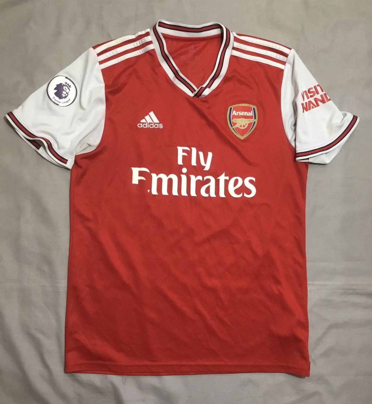 Adidas ARSENAL F.C. ENGLAND 2019/2020 HOME FOOTBALL SHIRT PEPE #19 Size US M / EU 48-50 / 2 - 1 Thumbnail
