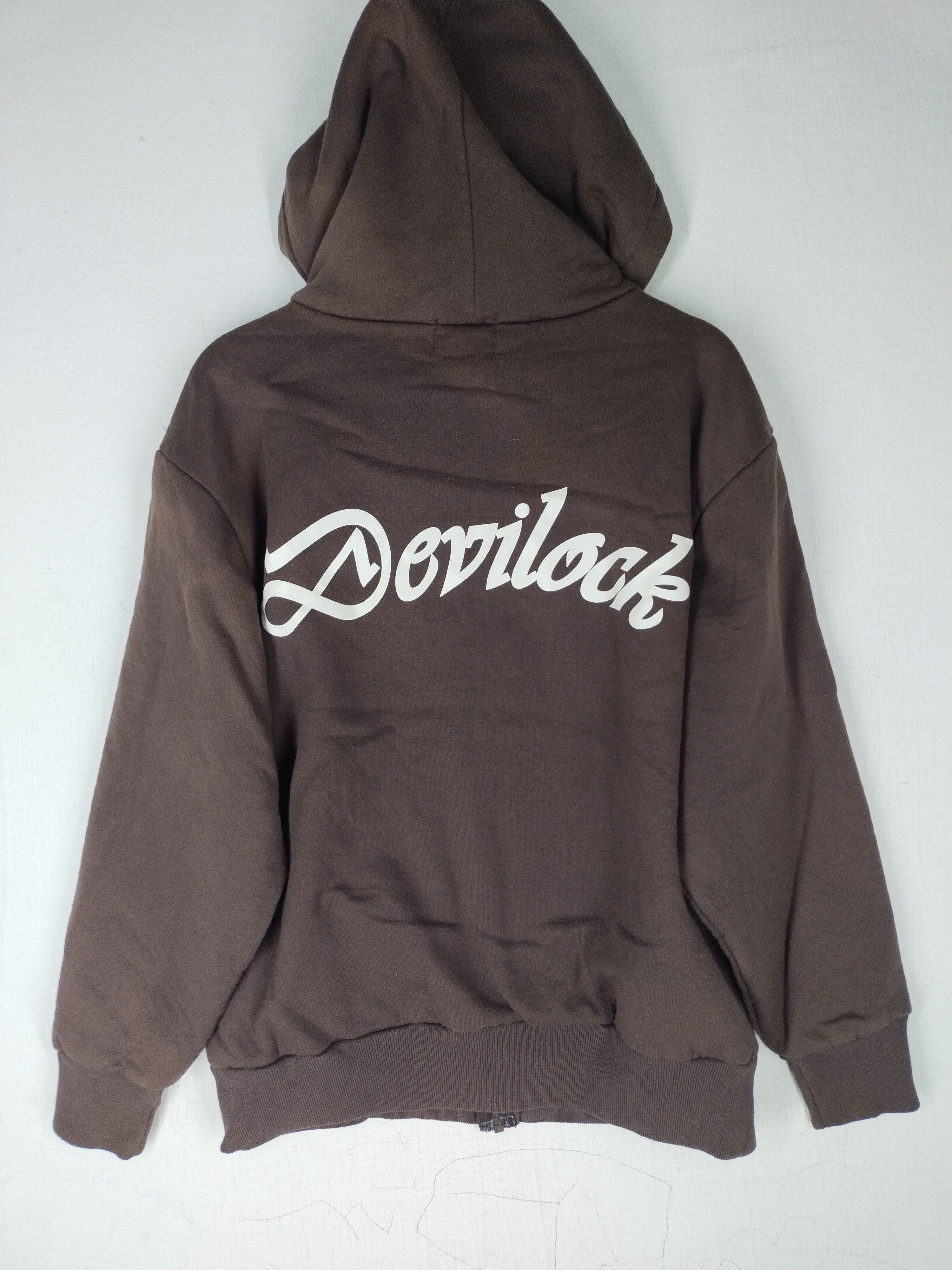 Camber Vintage Camber x Devilock Spellout Logo Faded Hoodie Size US L / EU 52-54 / 3 - 12 Thumbnail
