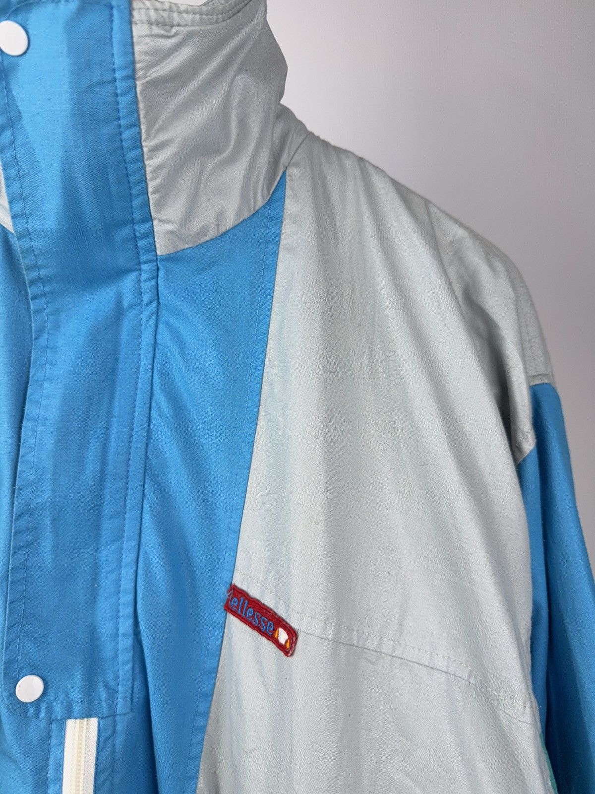 Ellesse Vintage 80s Rare Retro Ellesse Made in Italy jacket Size US L / EU 52-54 / 3 - 3 Thumbnail