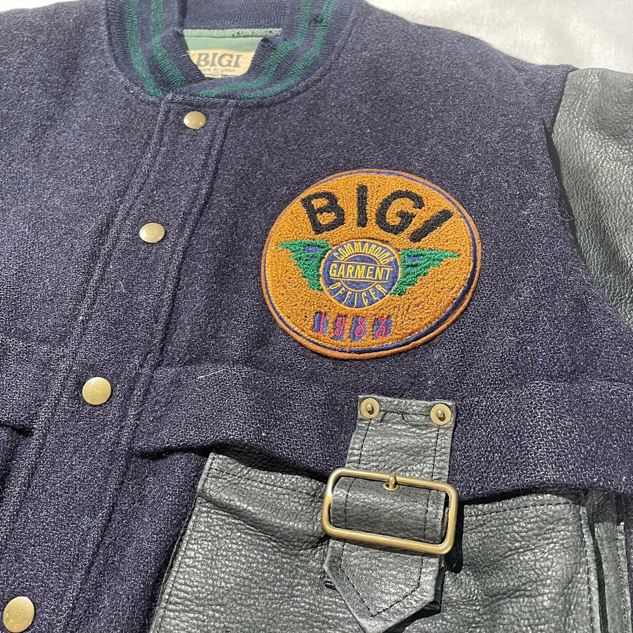 BIGI vintage 80s BIGI varrsity jacket Size US L / EU 52-54 / 3 - 6 Thumbnail