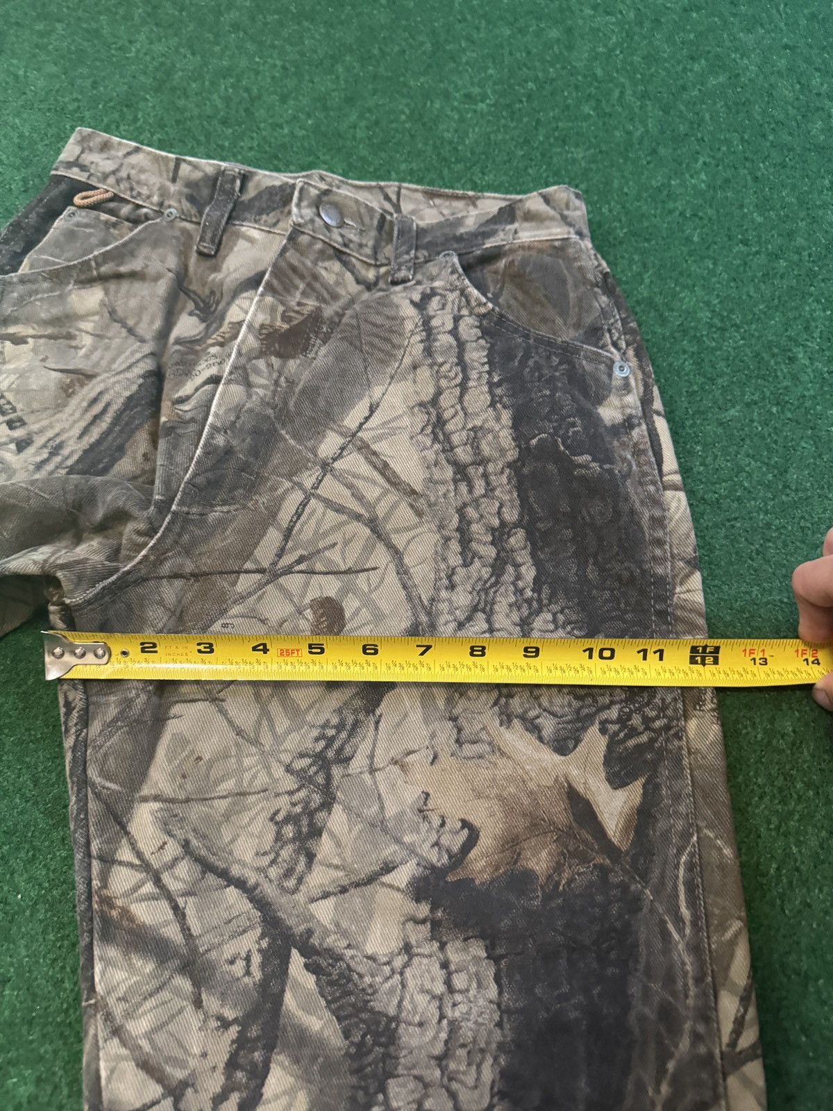 Realtree Vintage 90s Realtree Hardwoods 20-200 Camo Wrangler Pants Size US 28 / EU 44 - 8 Thumbnail
