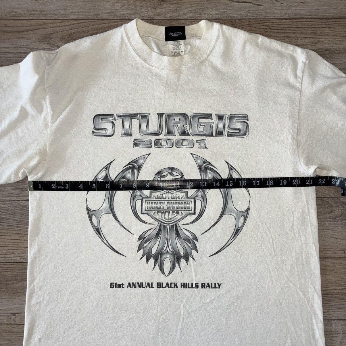 Harley Davidson Harley Davidson Chrome Sturgis 2001 white long sleeve shirt Size US L / EU 52-54 / 3 - 8 Thumbnail