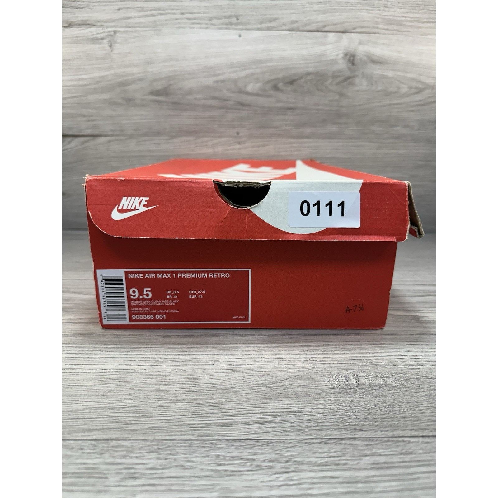 Nike × atmos Atmos x Nike Air Max 1 Retro Elephant 2017 - Size 9.5 Size US 9.5 / EU 42-43 - 8 Thumbnail