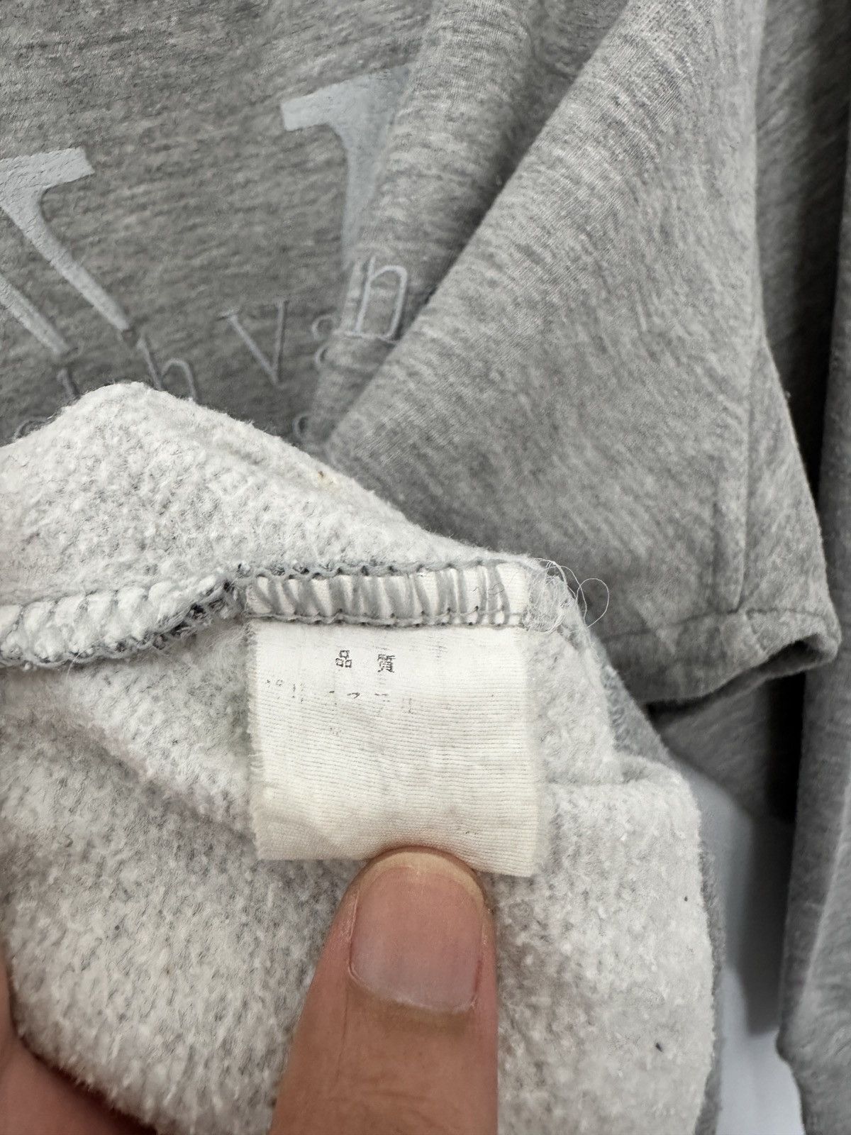 Valentino 🔥 Italian Rudolph Valentino Roundneck Sweatshirt - LL Size US L / EU 52-54 / 3 - 5 Thumbnail