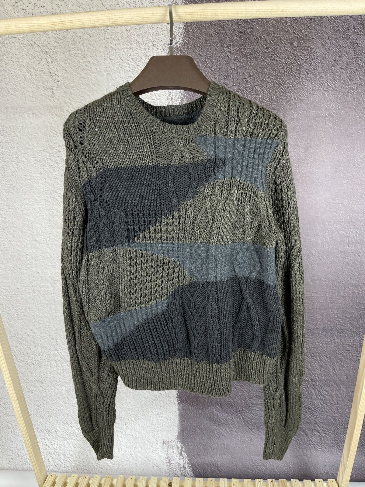 Allsaints Allsaints Minory crew colour blocked sweater knitwear Size US L / EU 52-54 / 3 - 2 Thumbnail