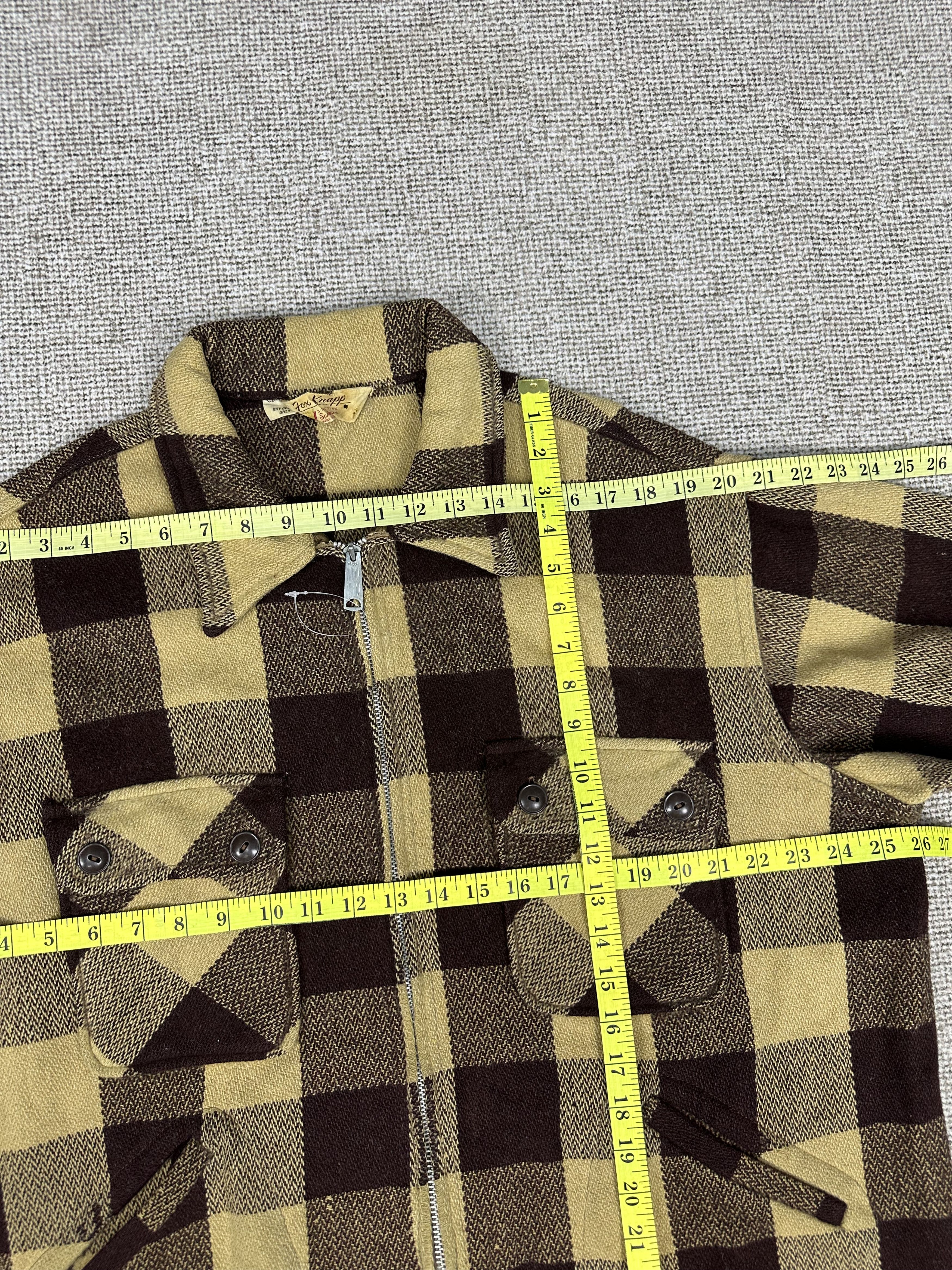 Vintage Vintage 50s Fox Knapp Usa Wool Jacket Z506 Size US L / EU 52-54 / 3 - 6 Thumbnail