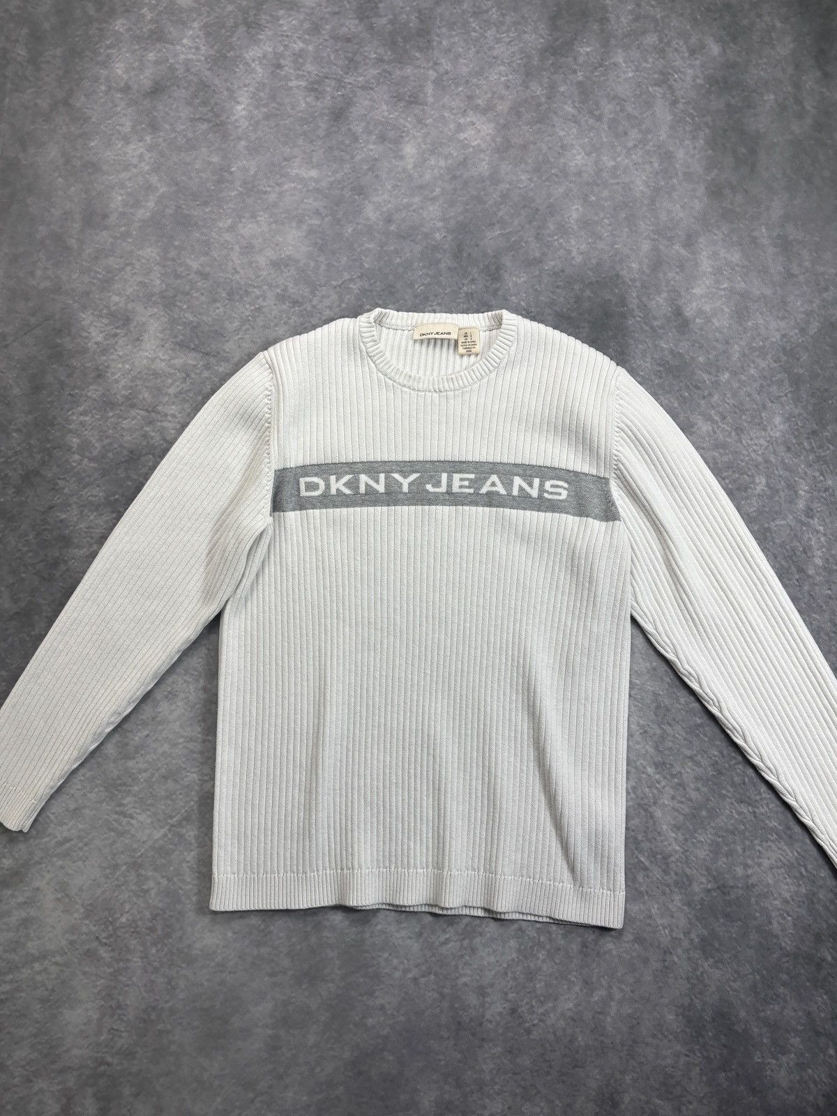 DKNY × Donna Karan × Vintage Vintage DKNY Longsleeve Shirt 1990s Donna Karan New York 00s Size US L / EU 52-54 / 3 - 10 Thumbnail