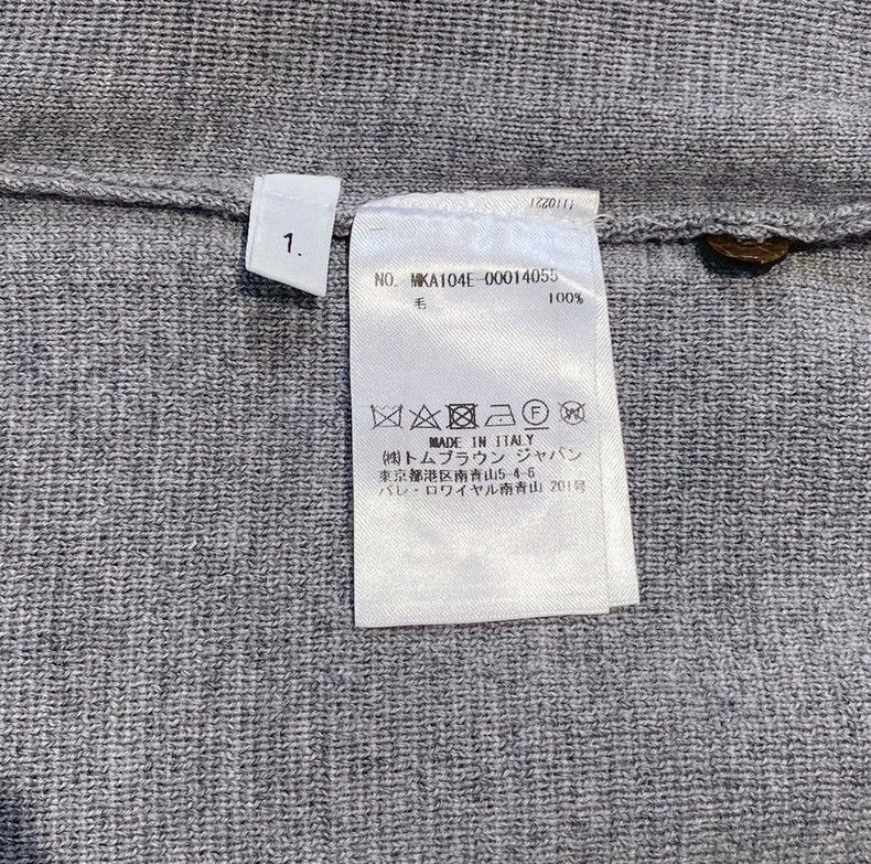 Thom Browne Thom Browne Round collar sweater Size US S / EU 44-46 / 1 - 6 Thumbnail