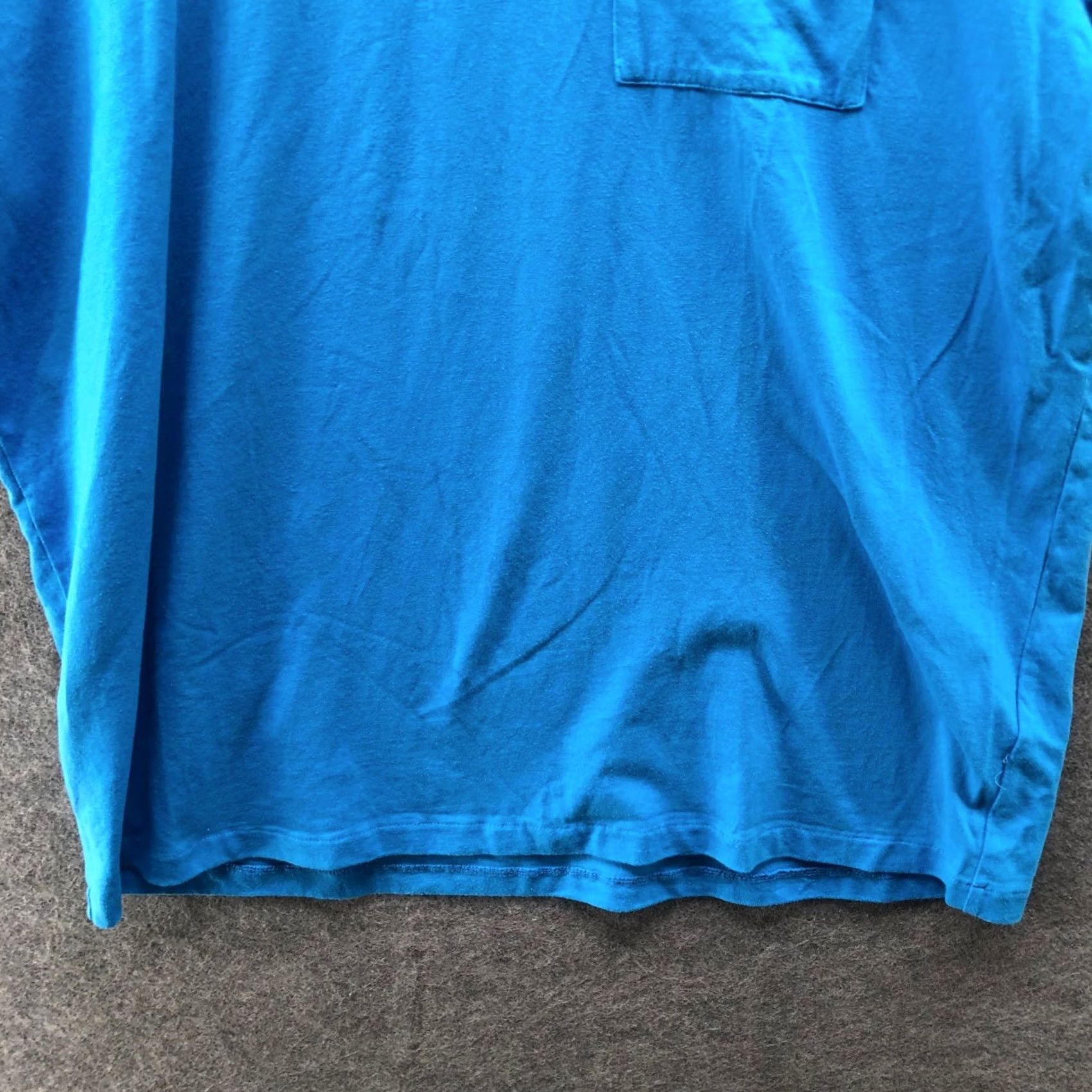 Bonobos Bonobos Tee Shirt Mens M Blue Walkman Embroidered Pocket Short Sleeve Cotton Size US M / EU 48-50 / 2 - 4 Thumbnail