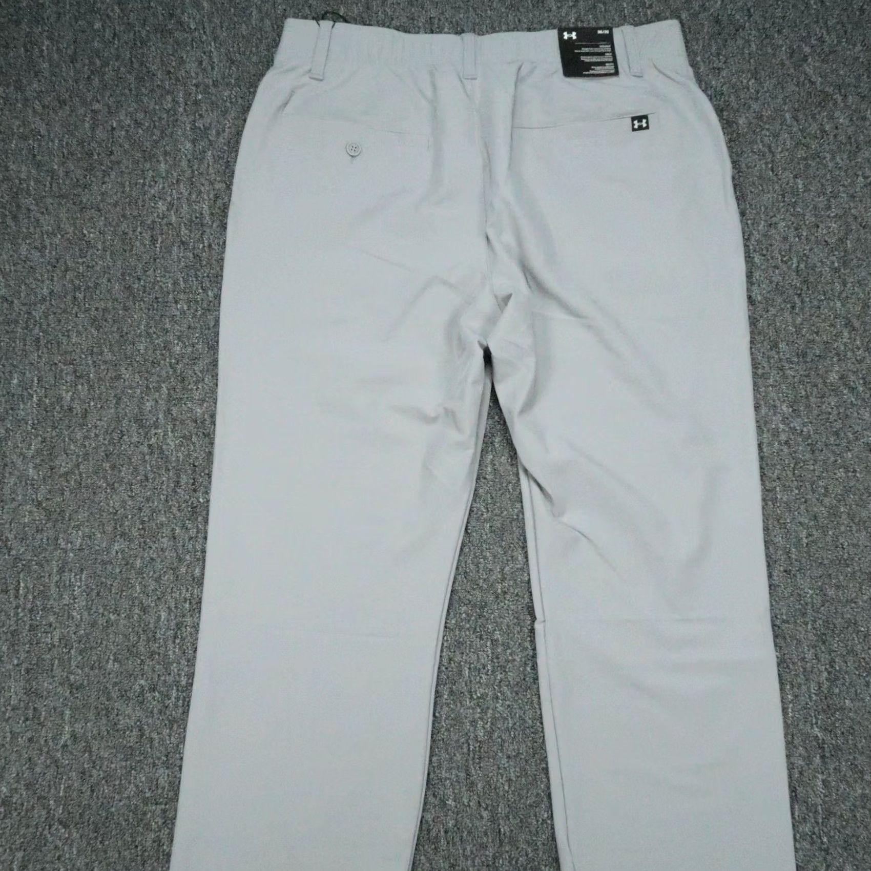 Under Armour Under Armour Pants Mens 36x32 Gray UA Drive Golf Stretch Trouser Straight Pants Size US 36 / EU 52 - 5 Thumbnail
