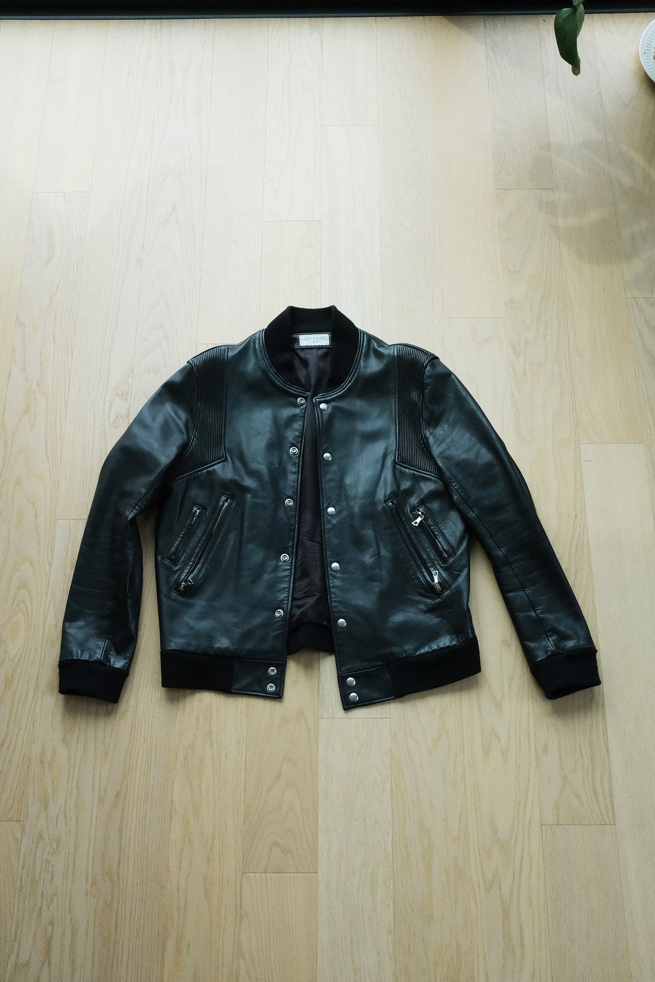 GARA x blackmeans leather jacket