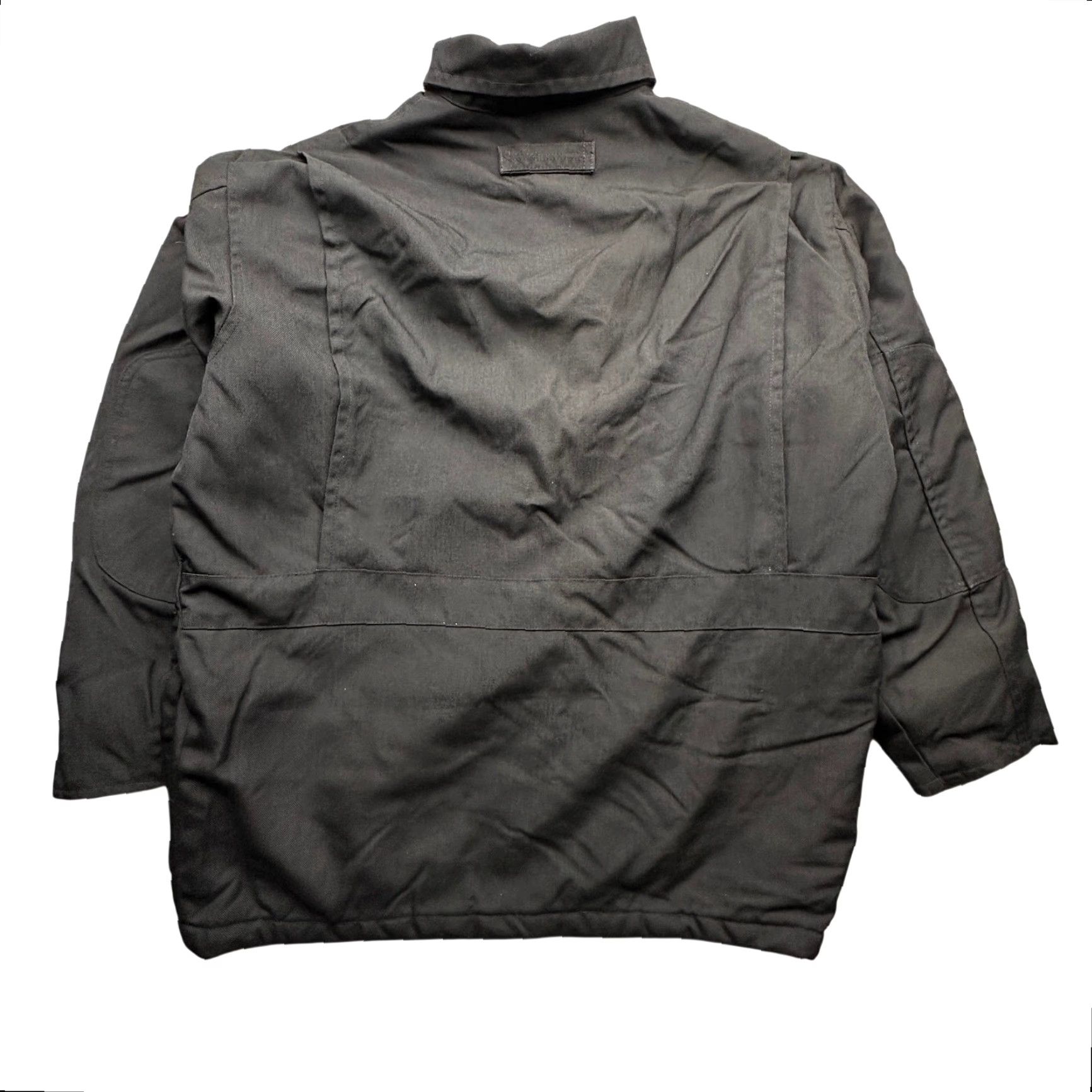 Dickies Dickies Dallas Zoo Patch Jacket Black Cordura Men Large Nylon Quilted Lining Workwear Chore Coat Size US L / EU 52-54 / 3 - 2 Thumbnail