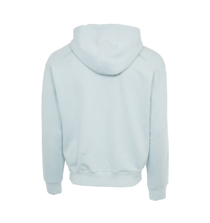 Givenchy o1h1sh11224 Boxy Fit Hoodie With Pocket in Sky Blue Size US L / EU 52-54 / 3 - 2 Thumbnail