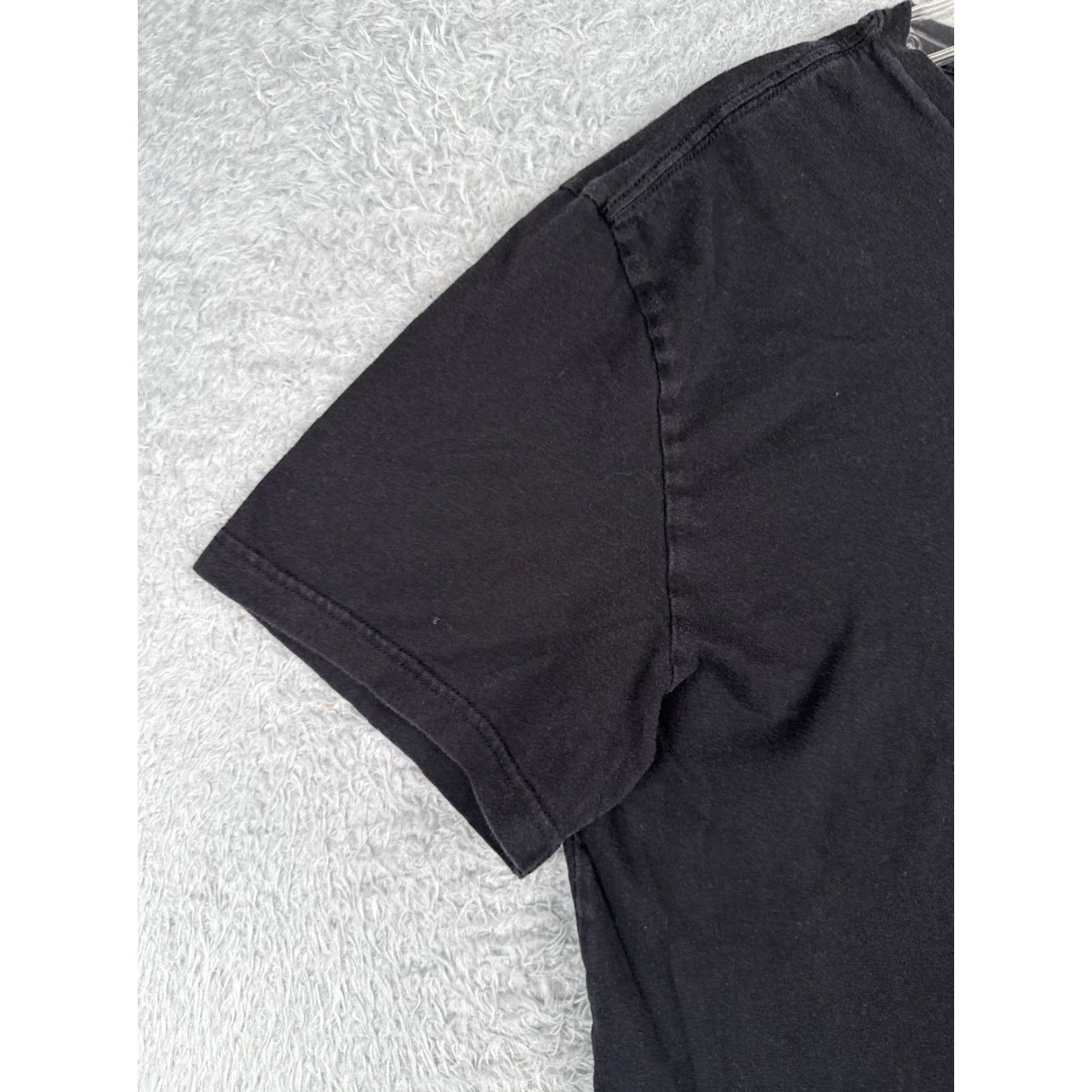 Tommy Hilfiger Tommy Hilfiger Shirt Adult Large Black Short Sleeve Crew Neck Logo T-Shirt Mens Size US L / EU 52-54 / 3 - 3 Thumbnail