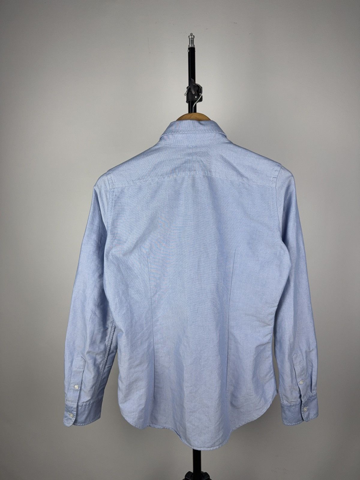 Polo Ralph Lauren Ralph Lauren Crest Oxford Shirt Blue Button-Down Size 8 Size M / US 6-8 / IT 42-44 - 7 Thumbnail
