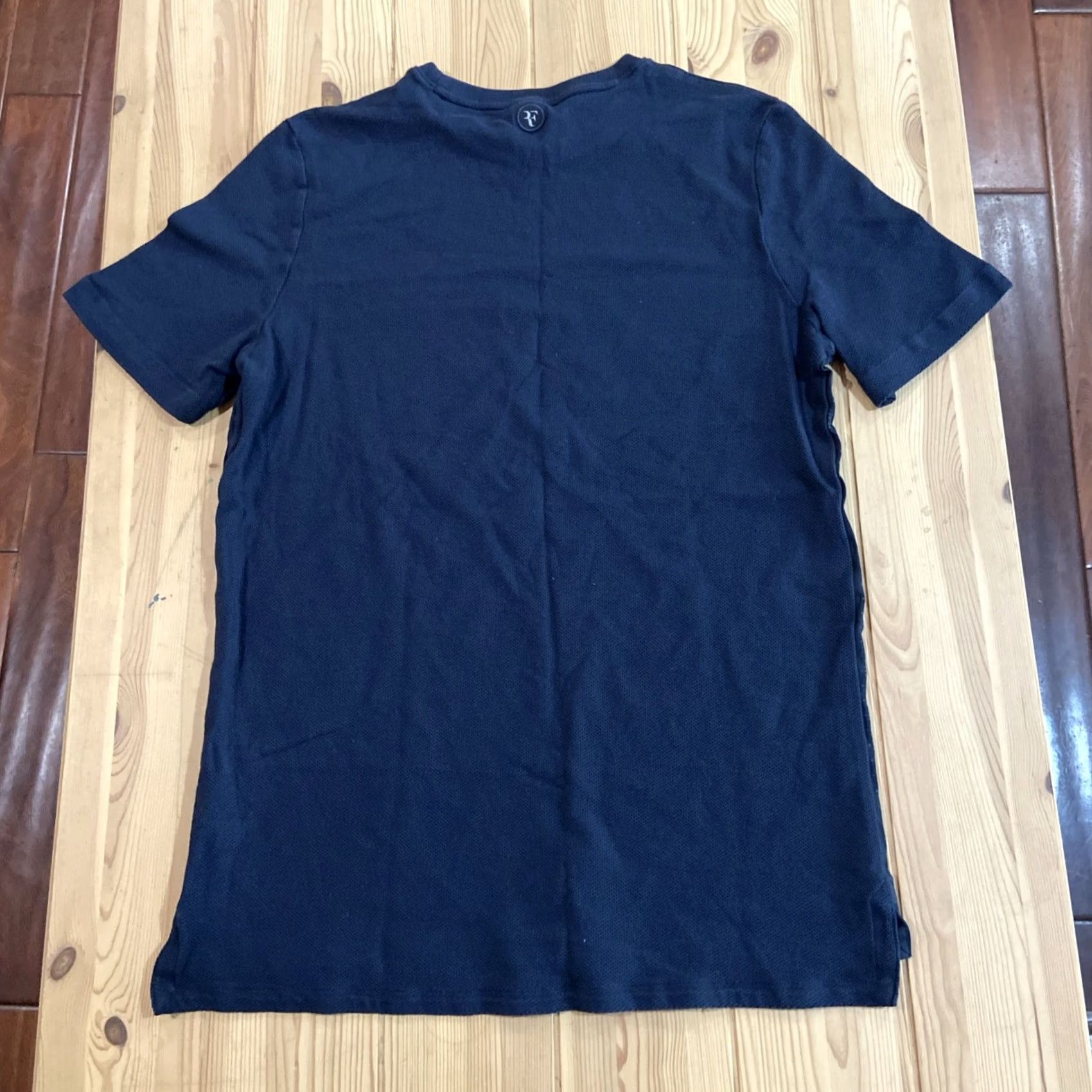 Nike Nike RF Roger Federer Pocket Shirt Mens M Navy Short Sleeve Polo Logo Patch Collared Sports Modern Regular Fit Size US M / EU 48-50 / 2 - 7 Thumbnail
