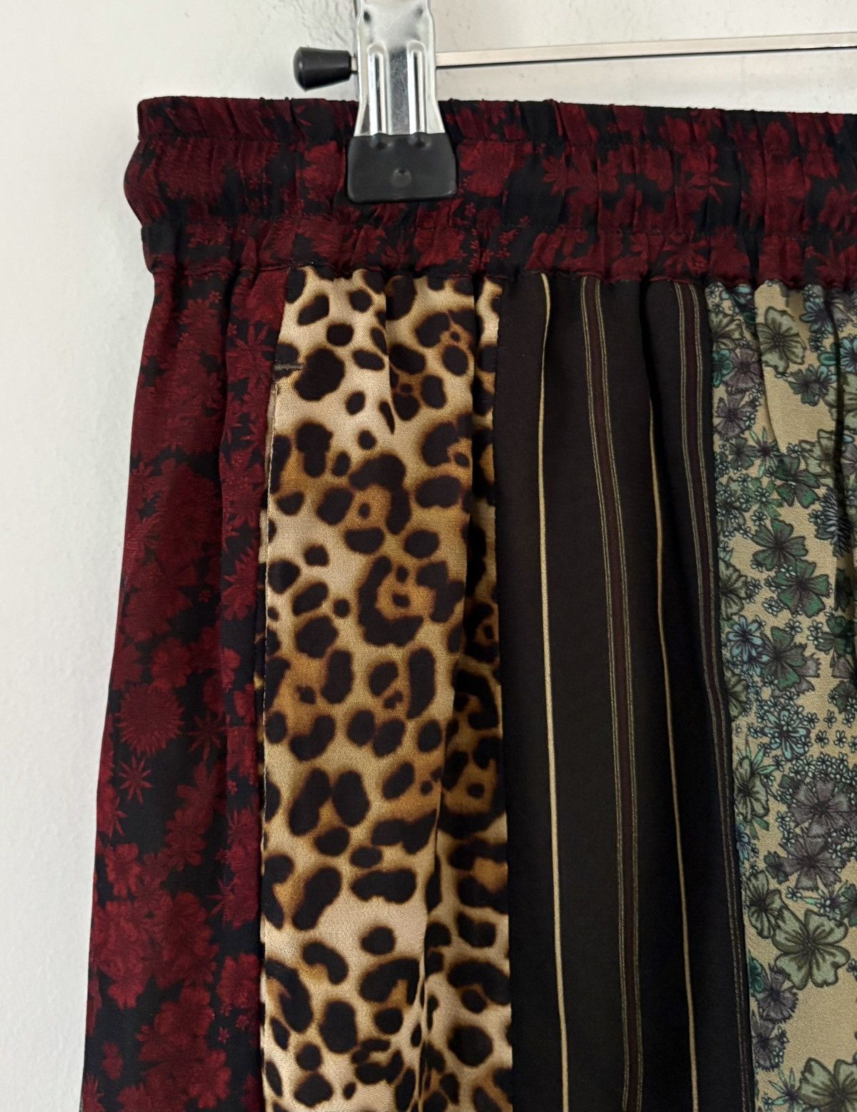 Dries Van Noten 23ss Penny Patch semi sheer leopard floral lounge trousers Size US 32 / EU 48 - 5 Thumbnail