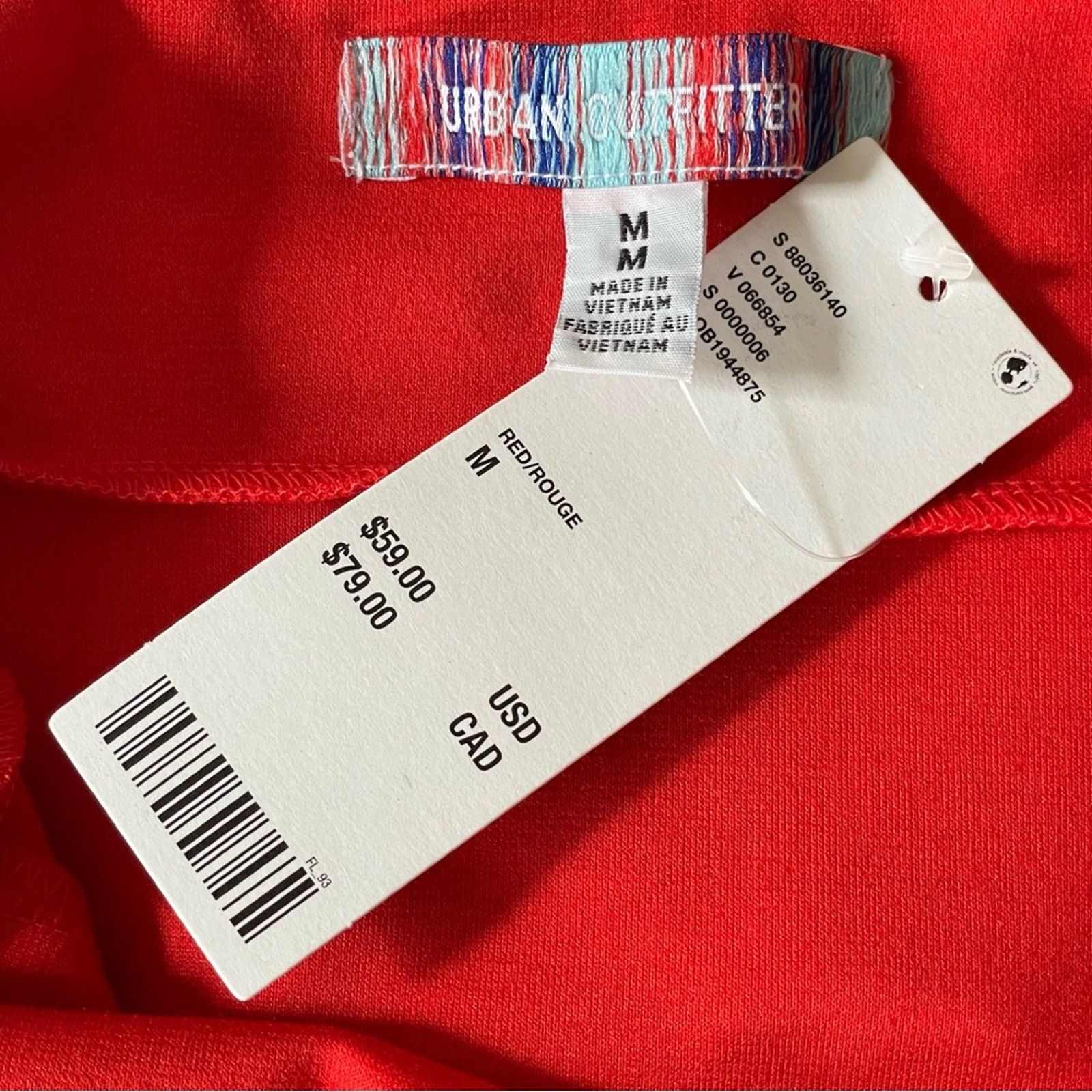 Urban Outfitters Urban Outfitters Tibby Strappy-Back Mini Dress Raw Hem M Size M / US 6-8 / IT 42-44 - 7 Thumbnail
