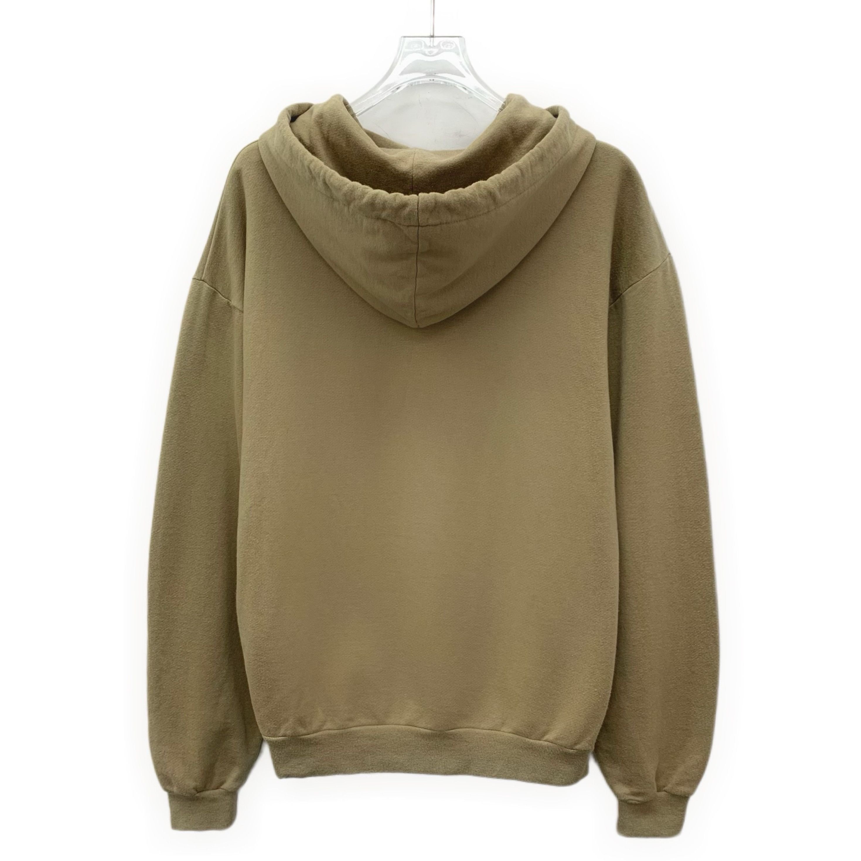 Celine Celine Triomphe Logo Hoodie Sweatshirt Brown/Green (S) Size S / US 4 / IT 40 - 2 Thumbnail