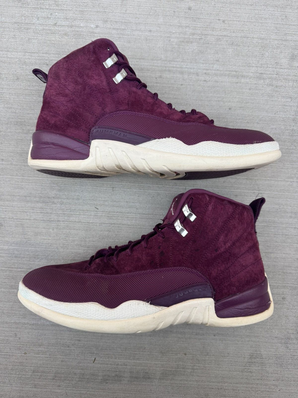 Jordan Brand JORDAN 12 RETRO BORDEAUX MAROON BURGUNDY SIZE 11.5 Size US 11.5 / EU 44-45 - 1 Thumbnail
