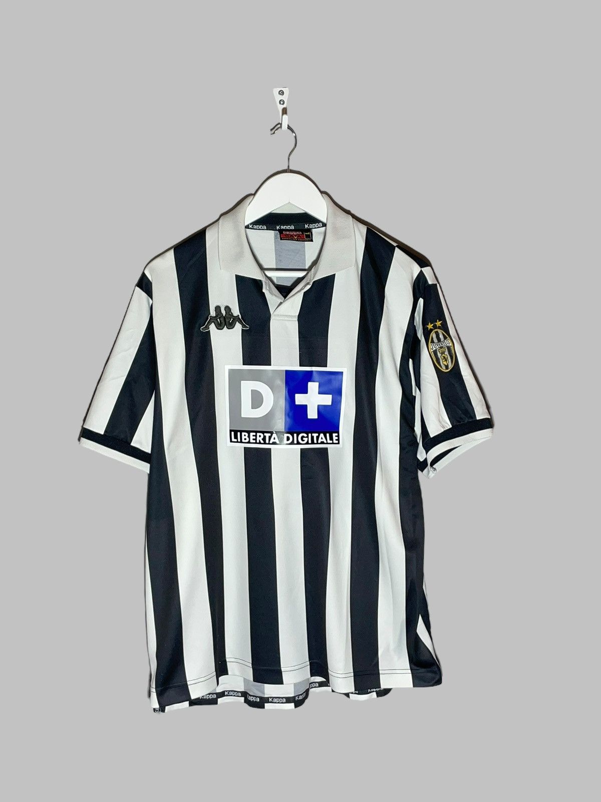 Kappa × Vintage Juventus FC Kappa 1998/99 Vintage Football Shirt Jersey Size US L / EU 52-54 / 3 - 1 Thumbnail