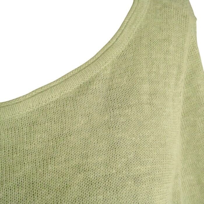 Eileen Fisher Eileen Fisher Size S Womens Sweater Knit Top Light Green Lon Size S / US 4 / IT 40 - 7 Thumbnail