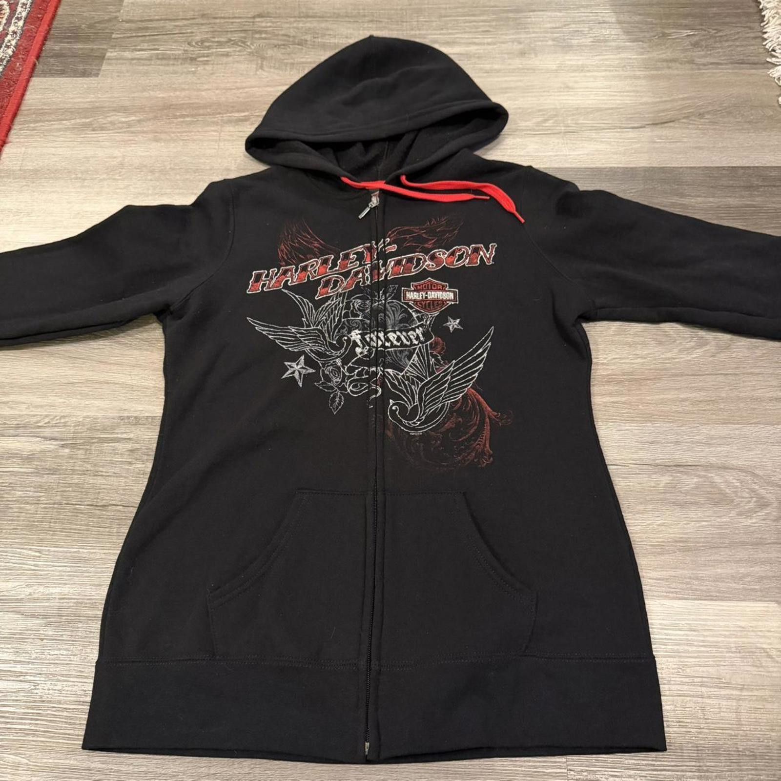 Harley Davidson vintage Harley Davidson forever Kingston Ontario zip hoodie Size L / US 10 / IT 46 - 4 Thumbnail