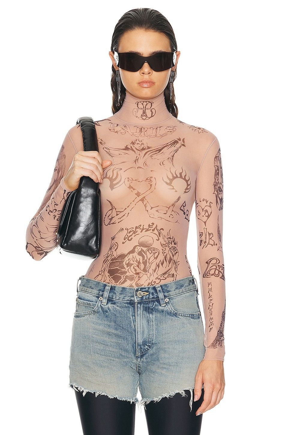 Balenciaga Balenciaga Tattoo long sleeve shirt size Large Size US L / EU 52-54 / 3 - 11 Thumbnail