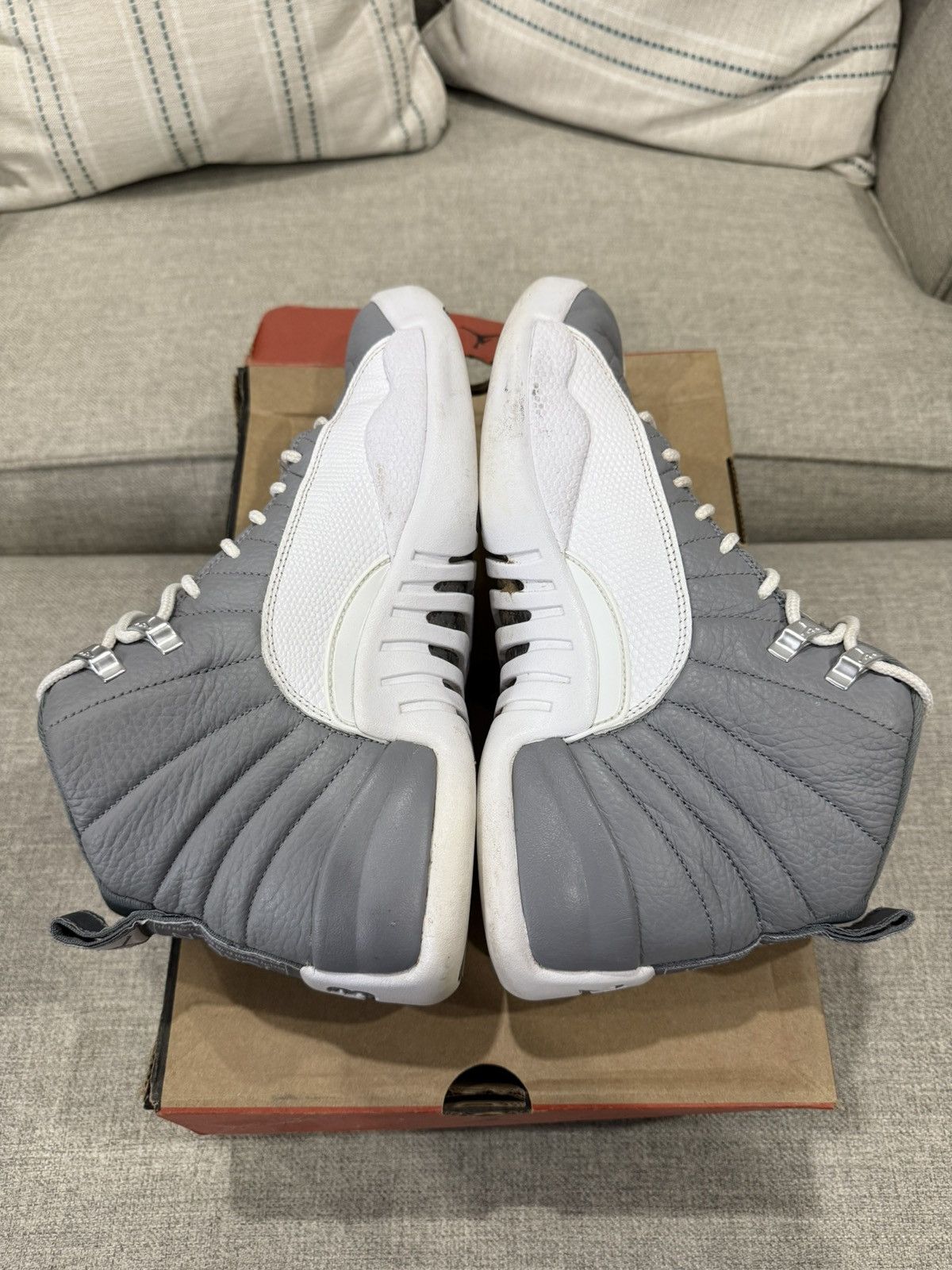 Jordan Brand Air Jordan 12 Retro Stealth Size US 9.5 / EU 42-43 - 9 Thumbnail