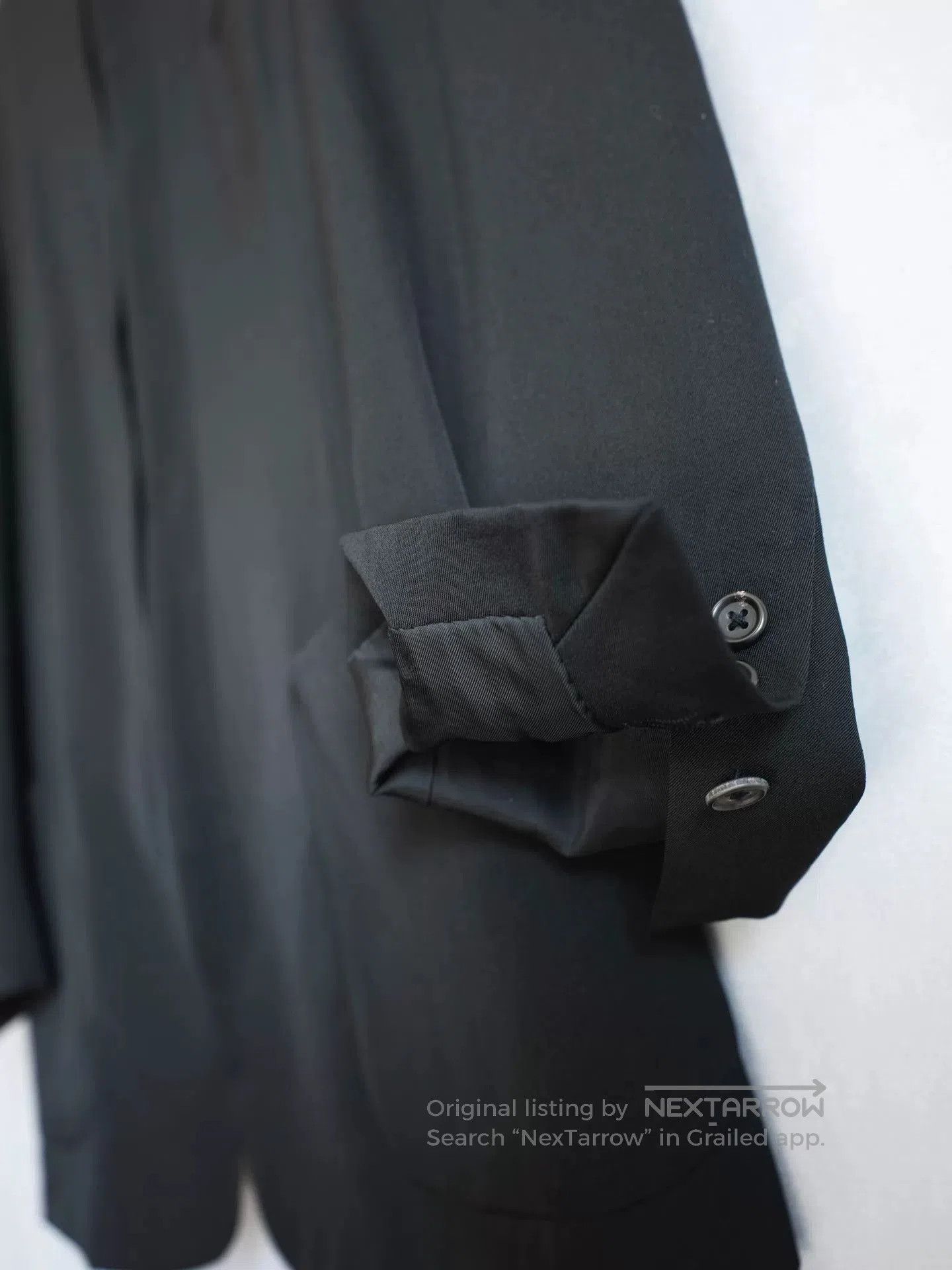 Yohji Yamamoto yohji yamamoto black double. Size US S / EU 44-46 / 1 - 5 Thumbnail