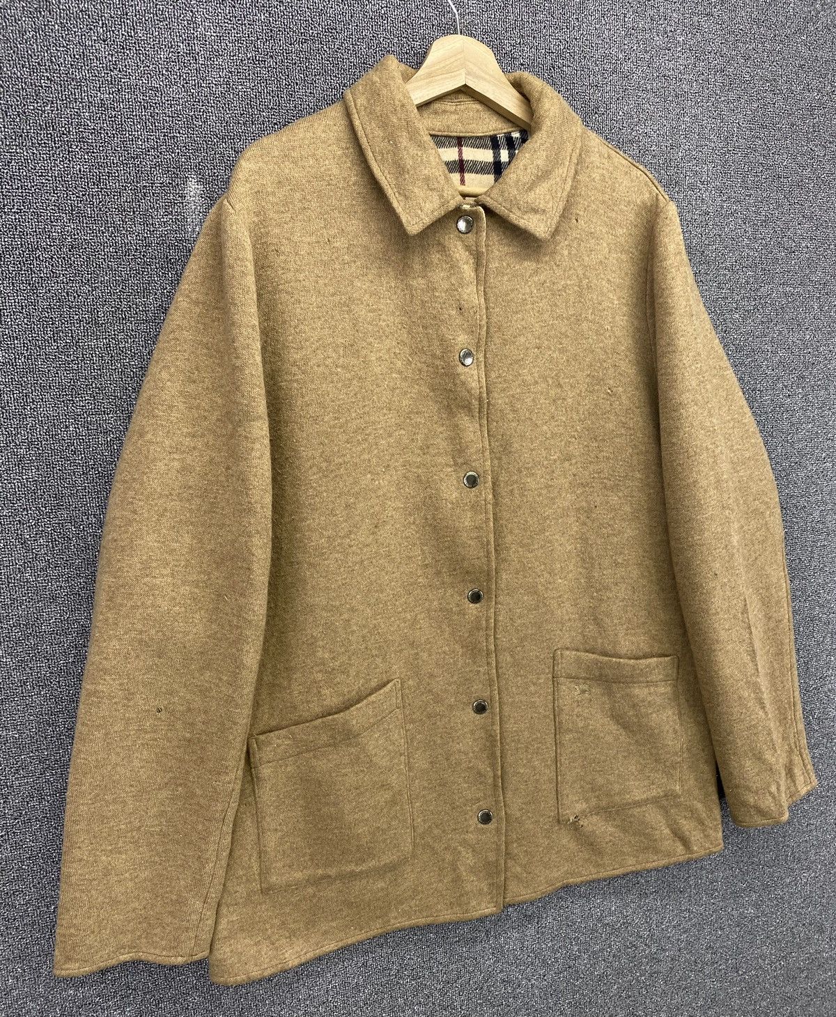 Burberry × Vintage Vintage Burberry London Button Up Wool Jacket Size US M / EU 48-50 / 2 - 2 Thumbnail