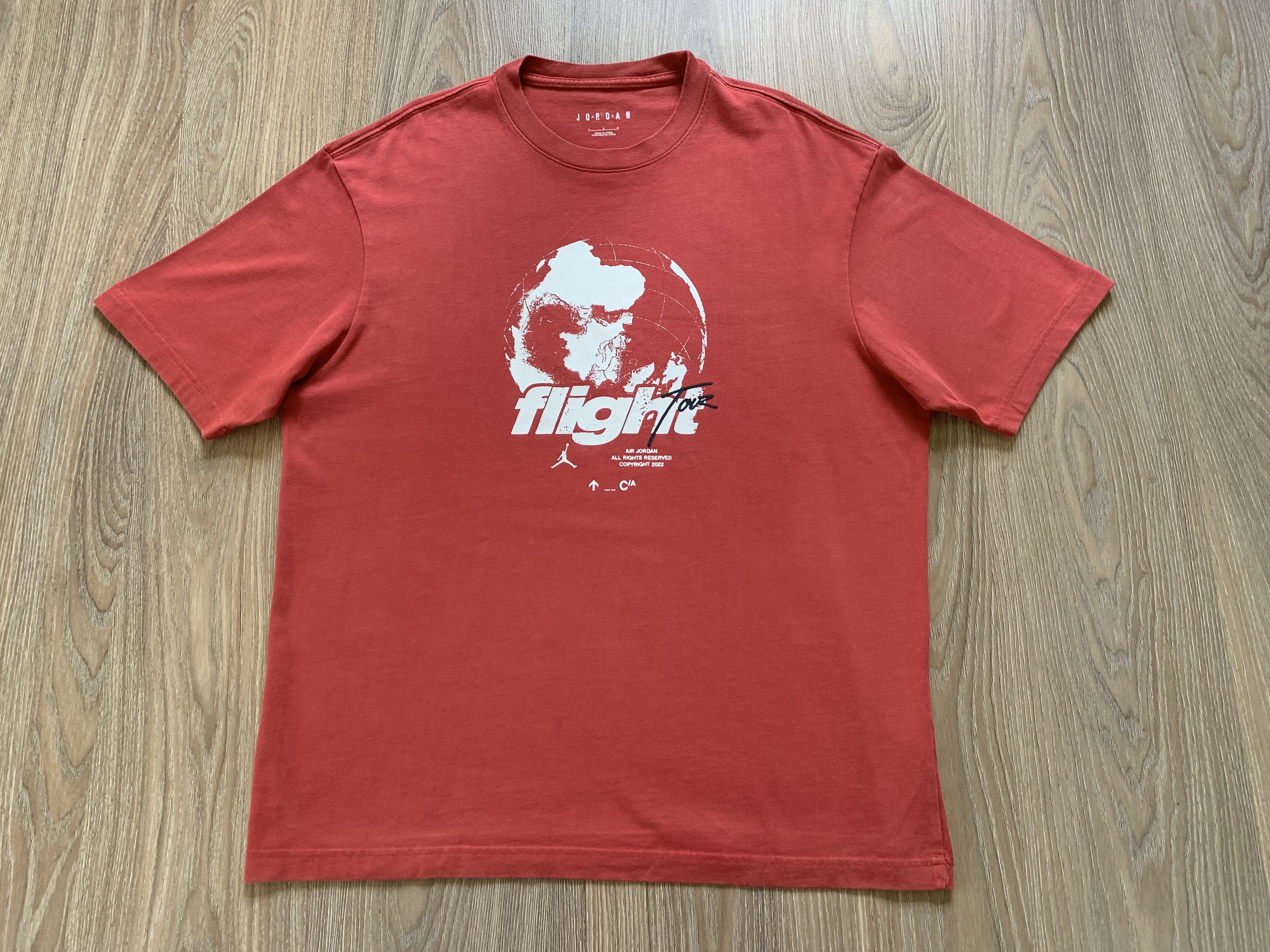 Jordan Brand × Nike Flight Jordan Heritage 85 Cotton Printed T-Shirt Size US L / EU 52-54 / 3 - 2 Thumbnail