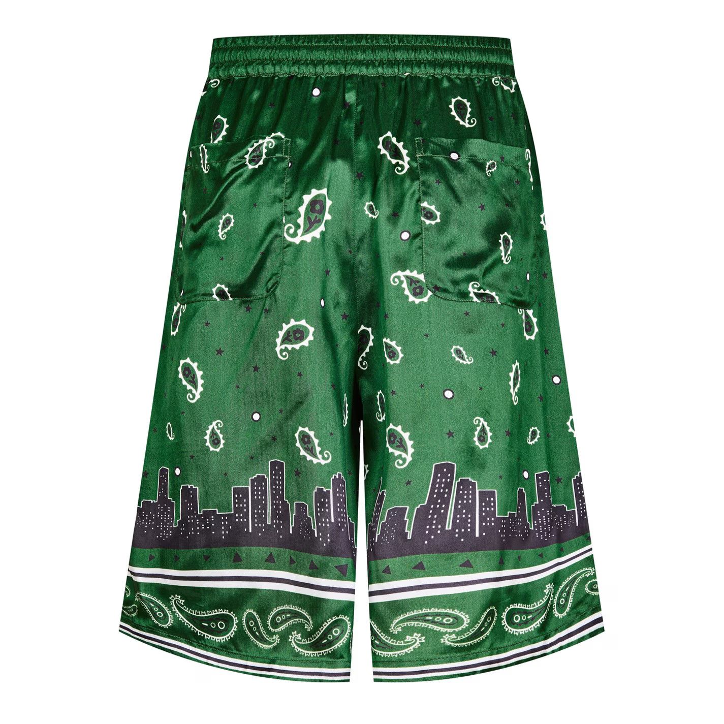 Off-White o1g2r1mq0326 Bandana Relaxed Fit Chino Shorts in Multicolor Size US 30 / EU 46 - 2 Thumbnail