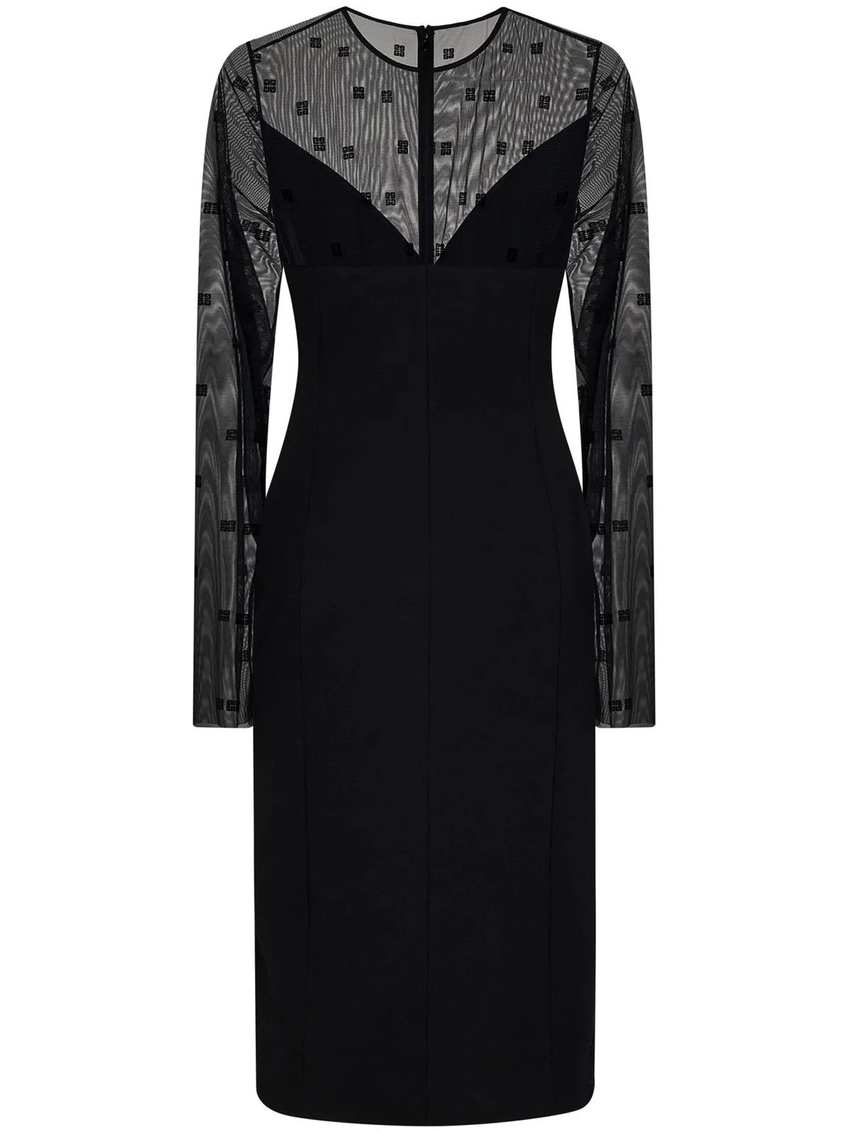 Givenchy o1loc1c0824 Dress in Black Size L / US 10 / IT 46 - 1 Thumbnail