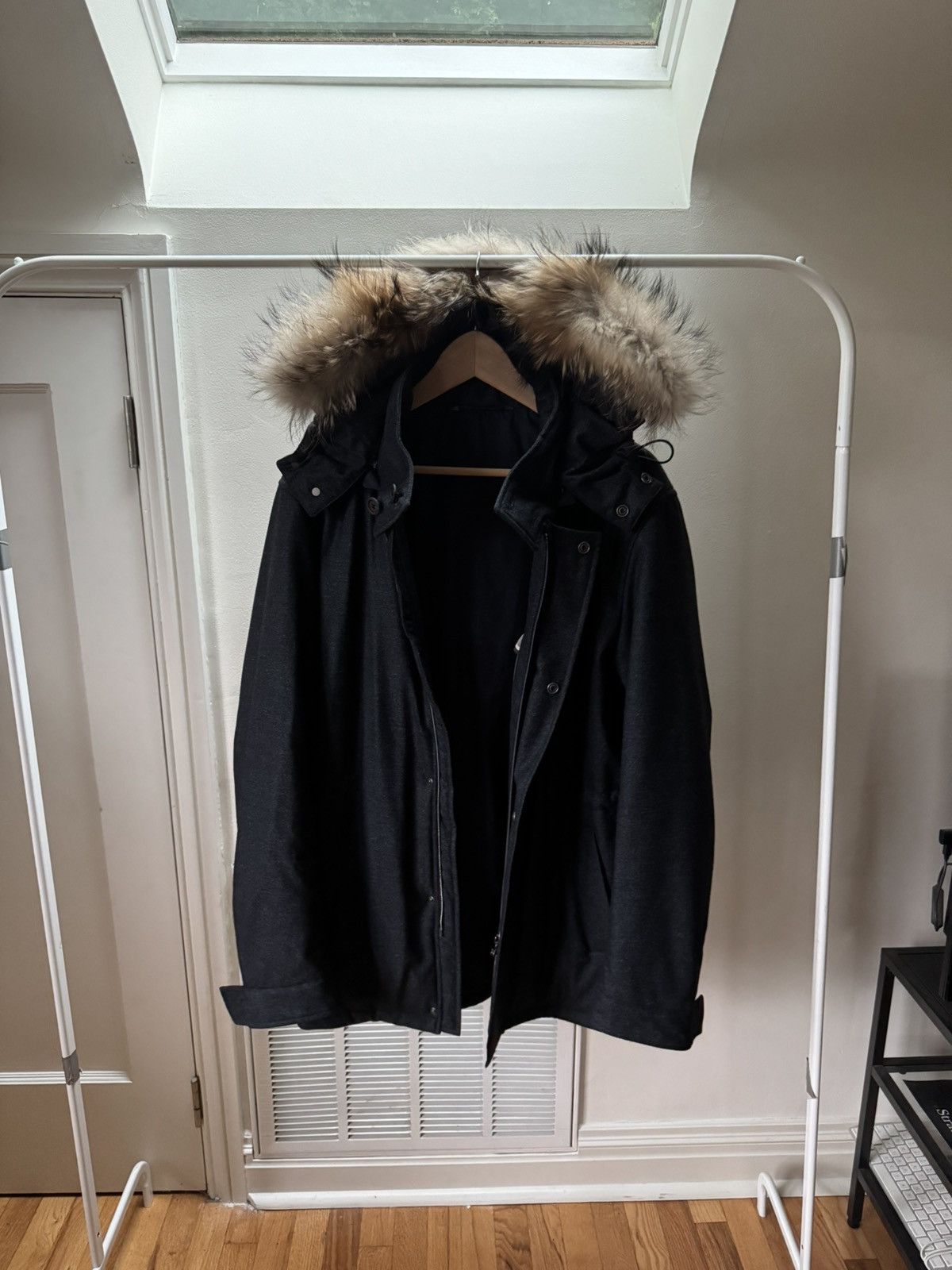Canali Canali fur parka Size US L / EU 52-54 / 3 - 1 Thumbnail