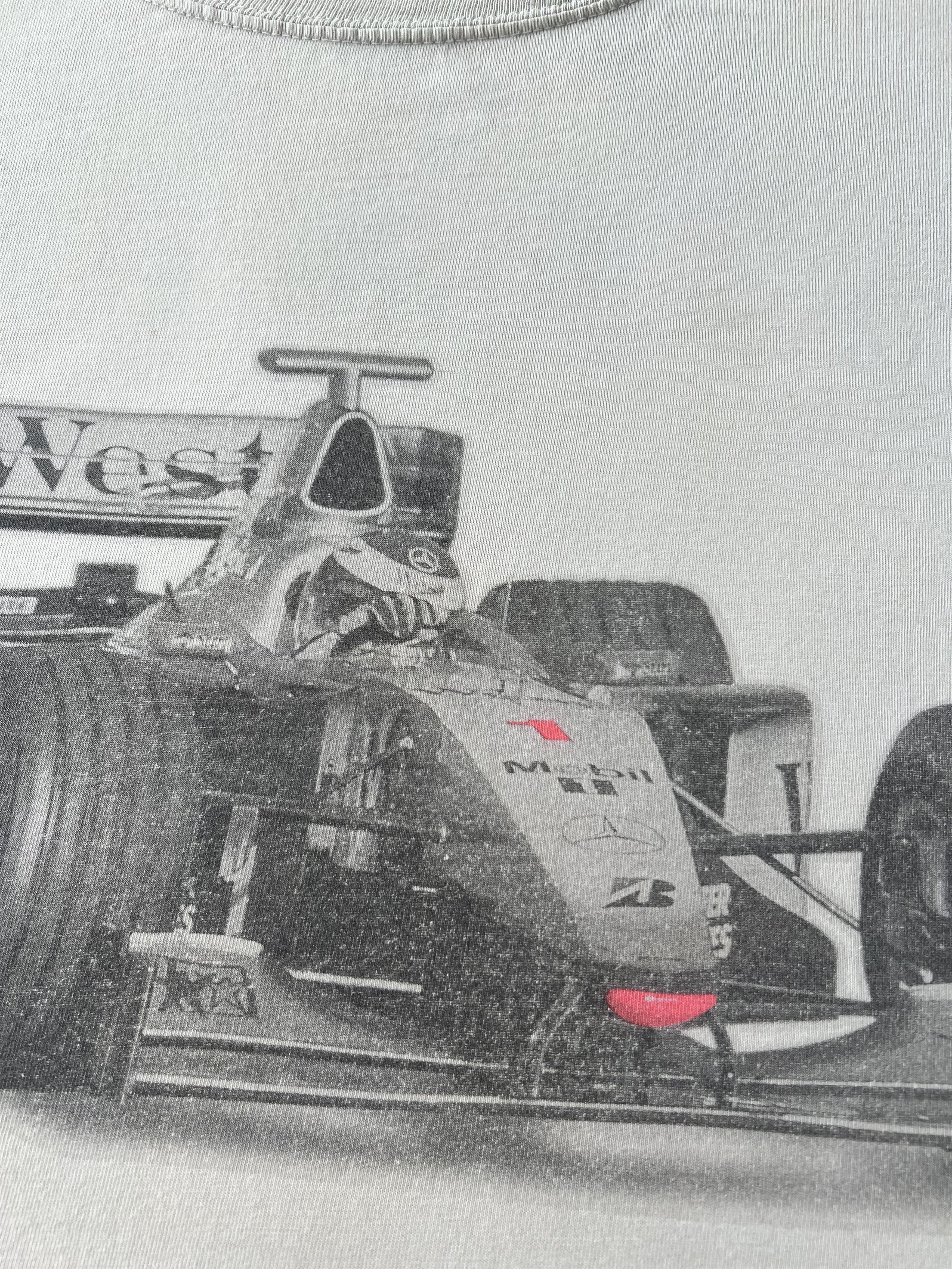 Mercedes-Benz Vintage 90s West McLaren Mercedes Benz F1 Formula 1 T-shirt Size US XXL / EU 58 / 5 - 5 Thumbnail
