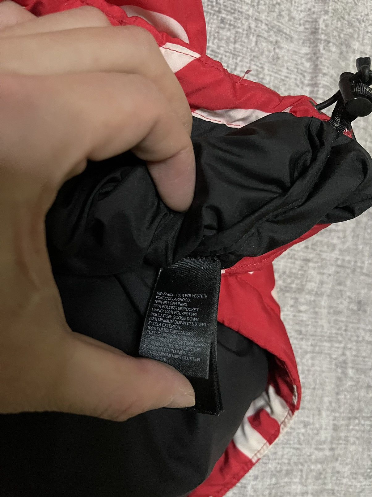 Supreme × The North Face Supreme tnf north face red bamn by any means nuptse jacket Size US M / EU 48-50 / 2 - 9 Thumbnail