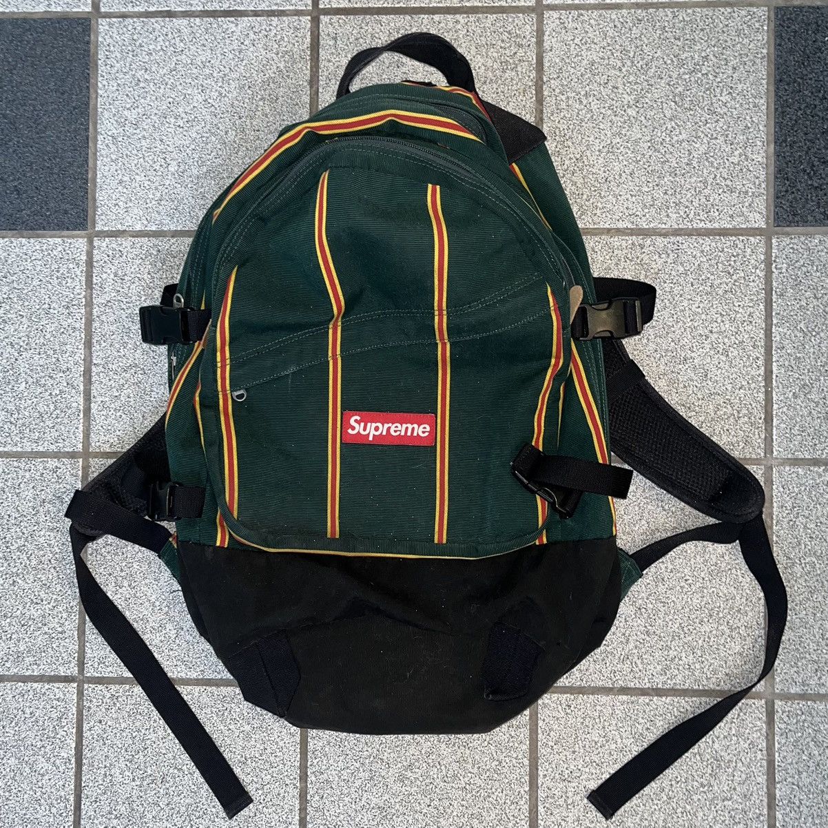 Supreme Supreme 2009 Sunbrella “Gucci” backpack | Grailed