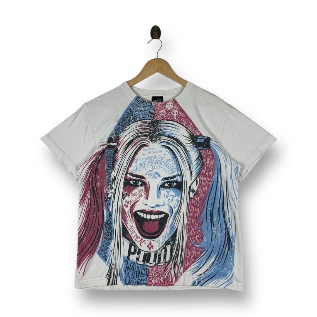 Anime DC Comics Harley Quinn "Puddin" Tattoo Style Graphic Tee Size US M / EU 48-50 / 2 - 1 Thumbnail