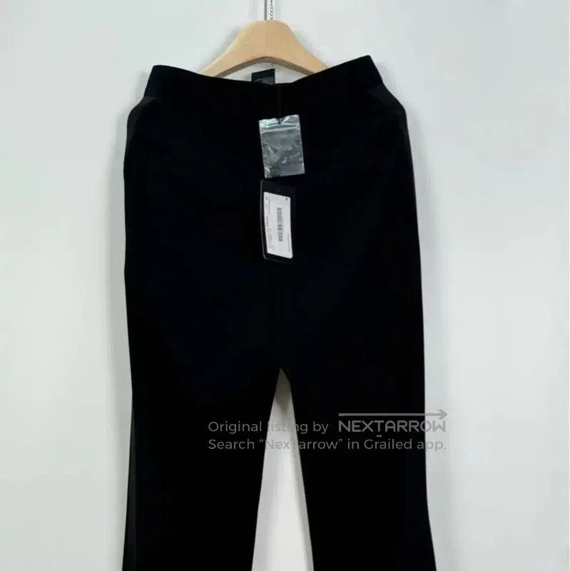 Max Mara MaxMara Black Acetate Casual Pants for Women . Size 24" / US 00 / IT 34 - 2 Thumbnail