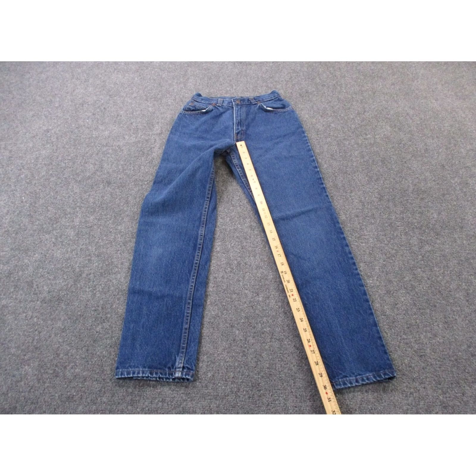 Levi's VINTAGE Levi's Jeans Womens 9 Denim Blue High Rise Slim White Tab USA Made 80s Jeans Women Regular 30in Inseam Blue Size 42" / US 20 - 3 Thumbnail