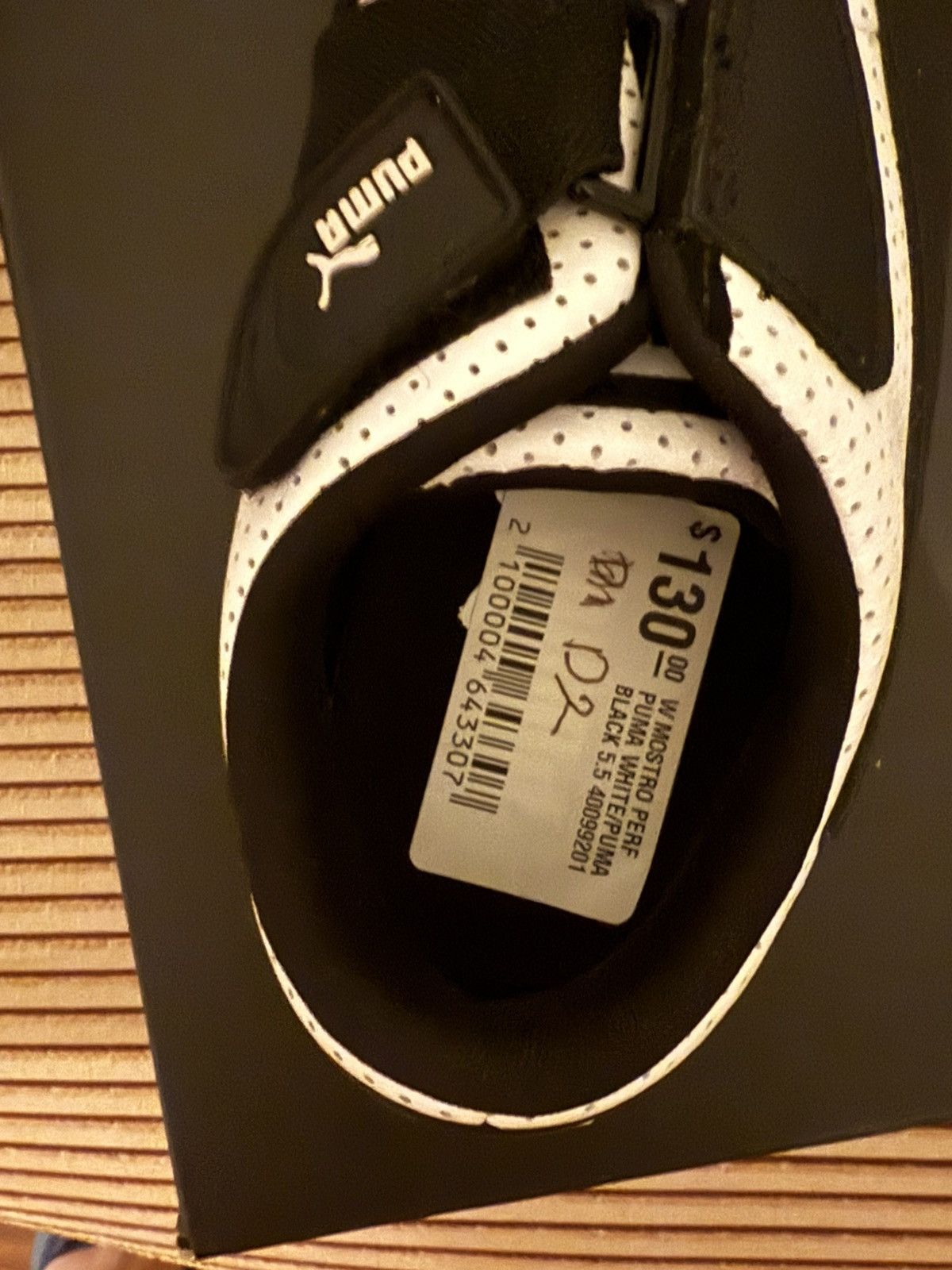 Puma Puma Mostro white/black Size US 5.5 / EU 38 - 3 Thumbnail