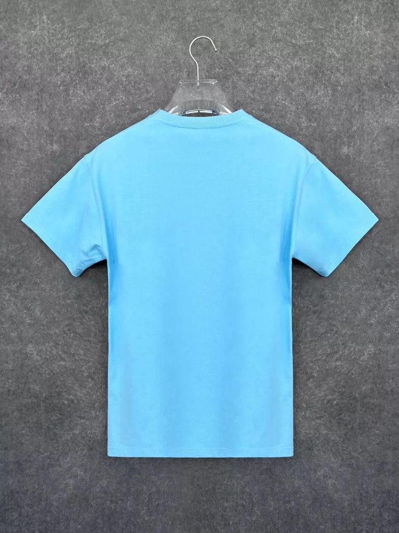 Burberry Burberry Burberry Blue Logo Short Sleeve T-Shirt-2507 Size US S / EU 44-46 / 1 - 2 Thumbnail