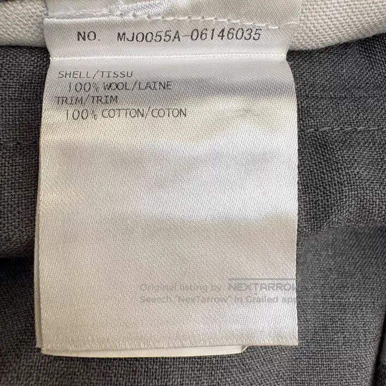 Thom Browne Thom Browne Classic Jacket in Medium Grey Size US L / EU 52-54 / 3 - 8 Thumbnail