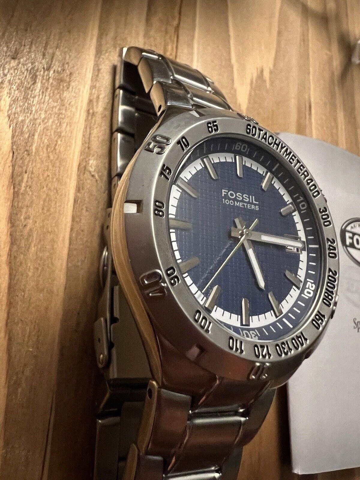 Fossil Fossil Blue Am3898 New Battery Size ONE SIZE - 5 Thumbnail