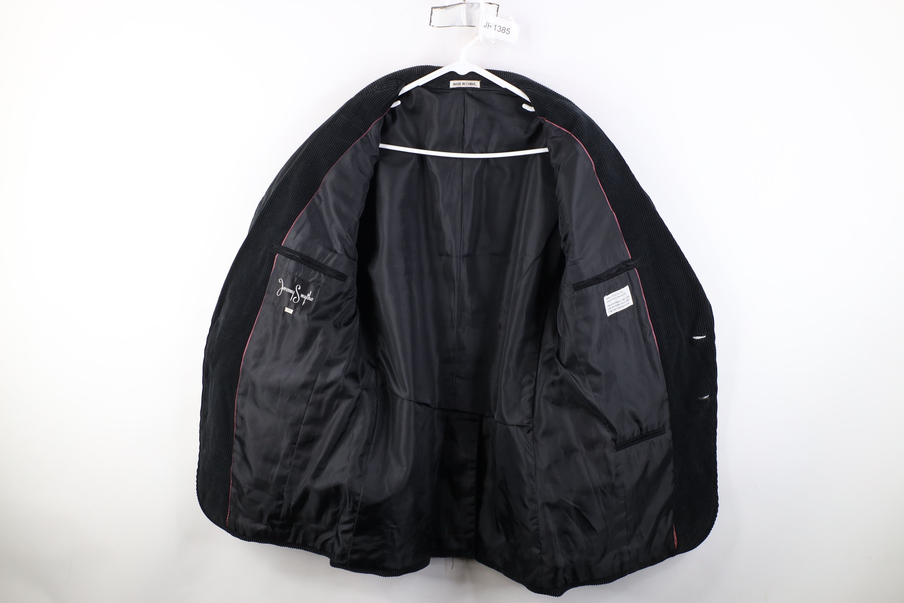 Vintage Vintage 90s Streetwear Suit Coat Blazer Jacket Black Size US XXL / EU 58 / 5 - 10 Thumbnail