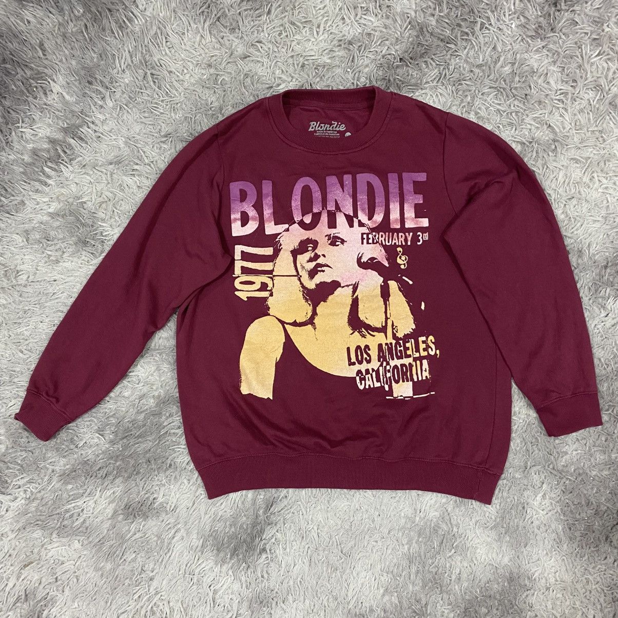 Band Tees × Vintage Sweatshirt blondie rock band Size US L / EU 52-54 / 3 - 1 Thumbnail