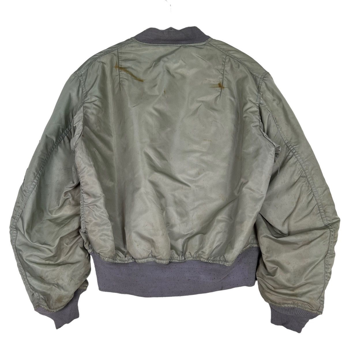 Alpha Industries 🔥 RIOT VINTAGE ALPHA REVERSIBLE BOMBER JACKET MADE IN USA Size US L / EU 52-54 / 3 - 8 Thumbnail