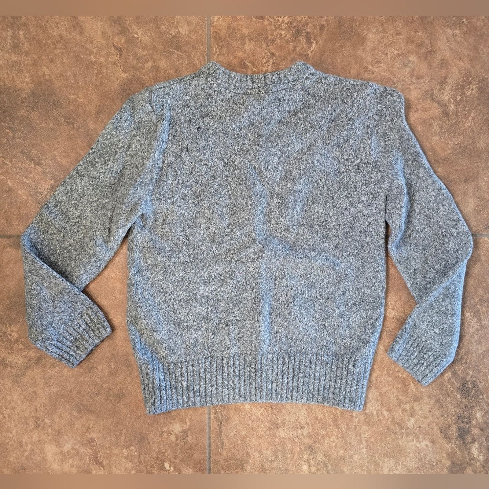 H&M Grey Speckled | H&M | Sweater Long Sleeve Size M / US 6-8 / IT 42-44 - 2 Thumbnail