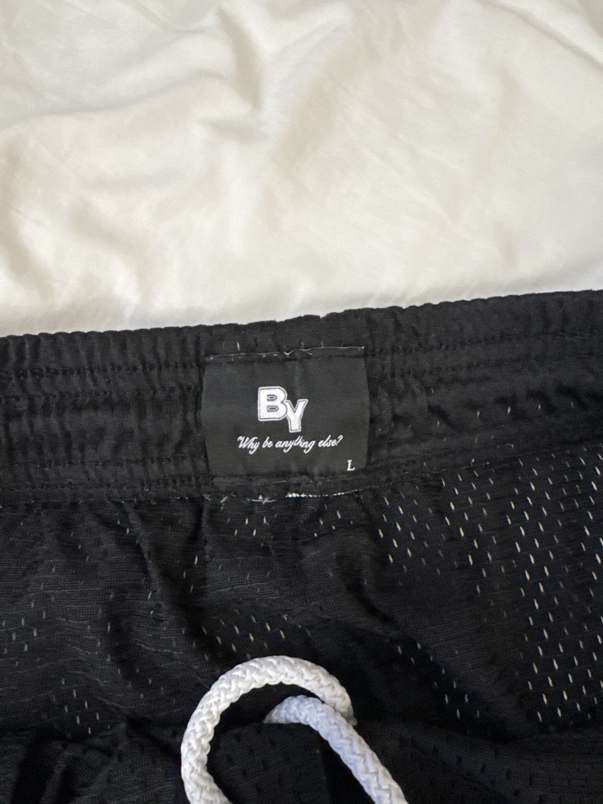 Be You Black Mesh Shorts